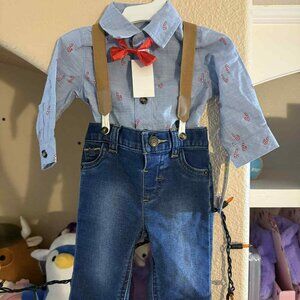 0/3 month 4 piece outfit NEW